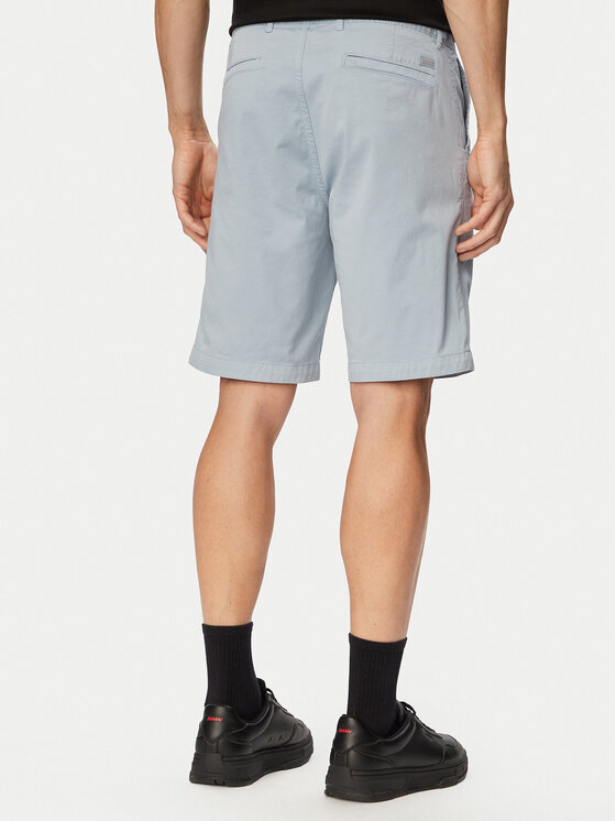 BOSS BOSS Шорти от плат 50536723 Светлосин Slim Fit
