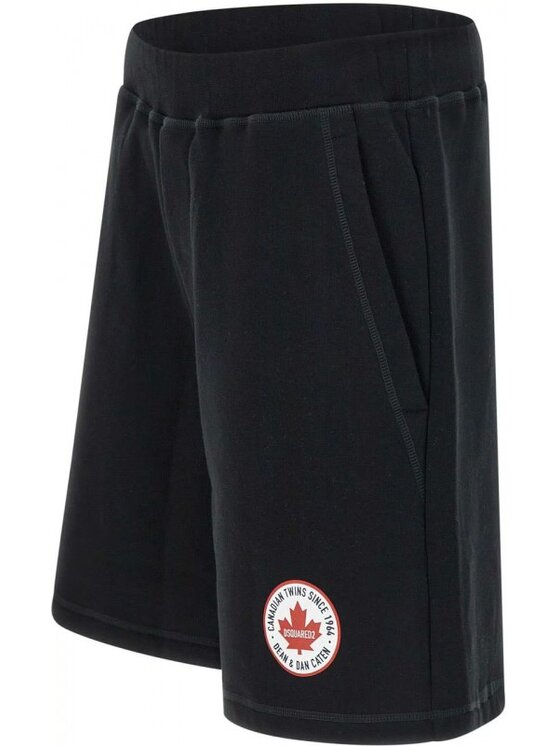 Dsquared2 Dsquared2 Sportovní kraťasy S74MU0893 S25516 Černá Relaxed Fit