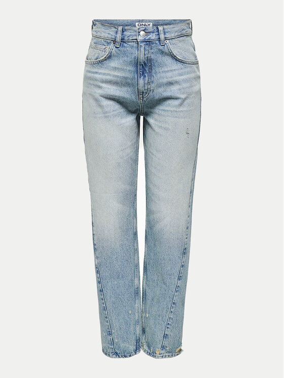 ONLY ONLY Traperice Robyn 15333533 Plava Straight Fit