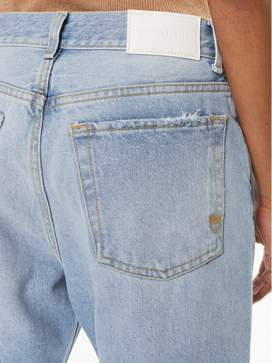 PINKO Pinko Τζιν Wanda 101733 A140 Μπλε Wide Leg