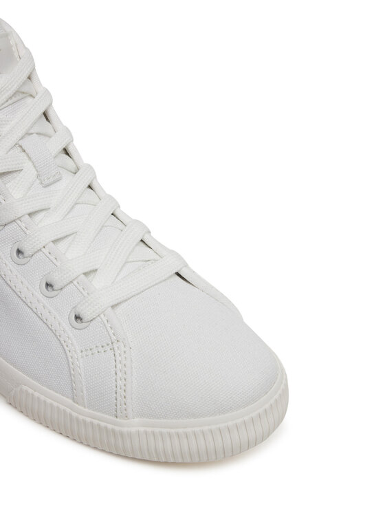 Calvin Klein Jeans Calvin Klein Jeans Sneakersy Ess Vulc Mid Cv Mg Wn YW0YW01761 Biały