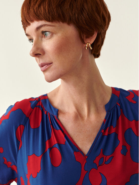 Tatuum Tatuum Повсякденна сукня Mono T2214.196 Голубий Regular Fit