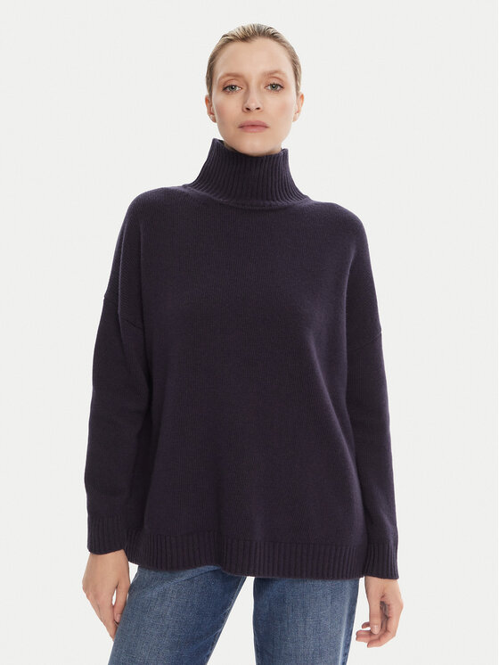 Weekend Max Mara Golf Borgia 2525366112 Granatowy Relaxed Fit
