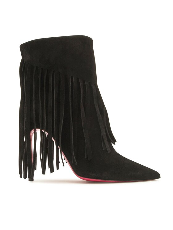 PINKO PINKO Каубойски обувки Olympe Tronchetto PE 23 BKJS1 100573 A0N8 Черен