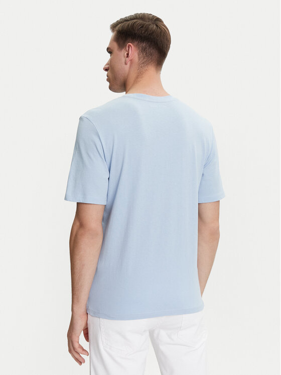 Jack & Jones Jack & Jones Tricou Colton 12268438 Albastru celest Standard Fit