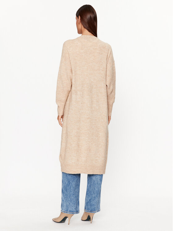 YAS YAS Cardigan 26030702 Bej Loose Fit