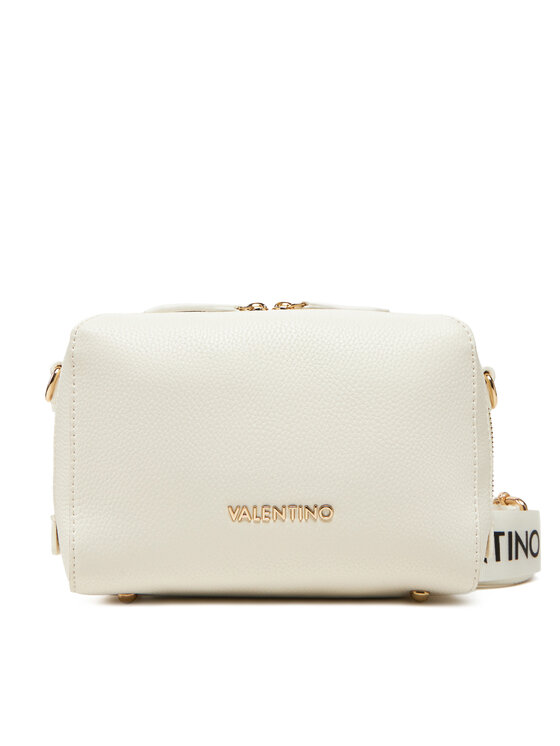 Geantă Valentino Pattie VBS52901G Alb