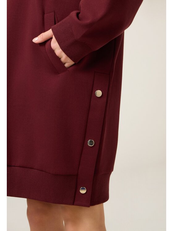 Oltre Oltre Vestito da giorno 7938E000318N036 Bordeaux Over Fit