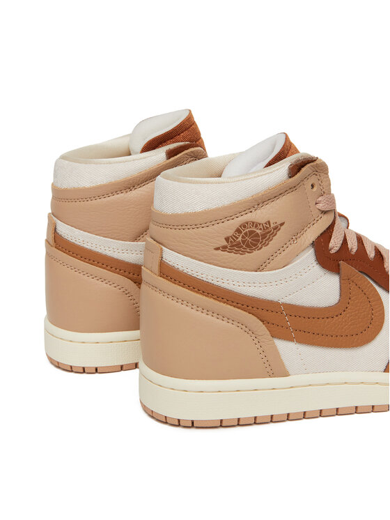 Nike Nike Superge Air Jordan 1 Mm High FB9891 200 Rjava