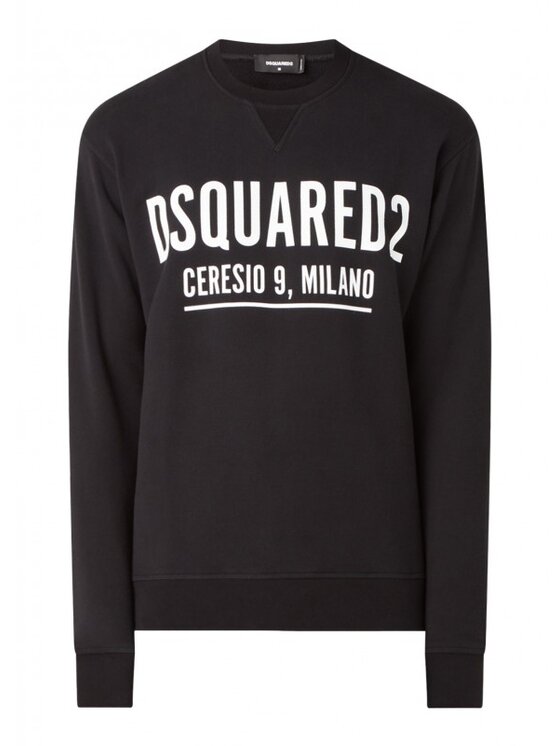Dsquared2 Dsquared2 Mikina Ceresio 9 Cool Černá Regular Fit