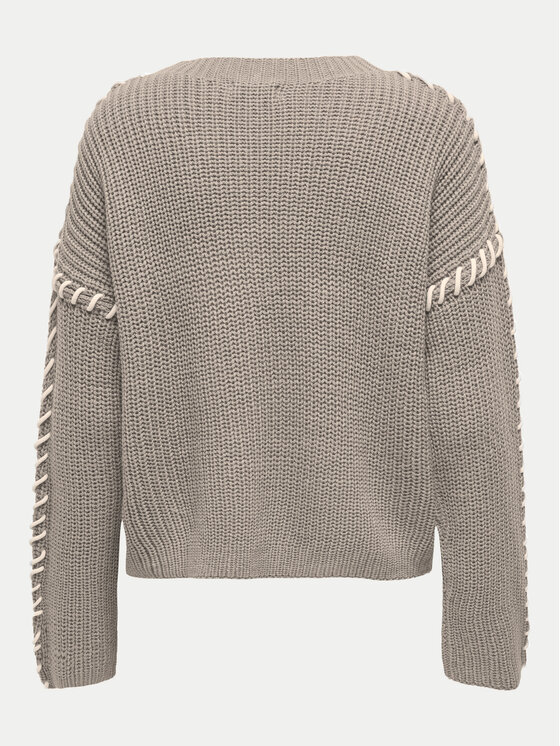 JDY JDY Pullover Rosella 15329787 Grau Regular Fit