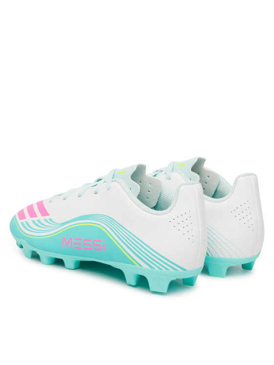 adidas adidas Buty do piłki nożnej F50 Messi Club Firm Ground / Multi Ground JQ0950 Biały
