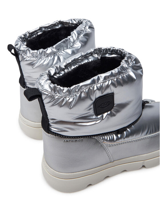 Geox Geox Stivali da neve J WILLABOOM GIRL B A J46HWE 0LVNF C0474 S Argento