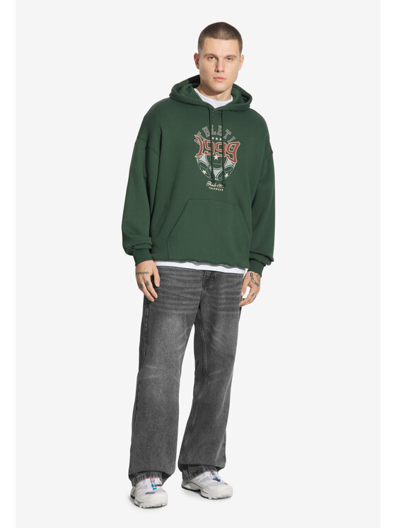 PROSTO. PROSTO. Bluza Athletic Zielony Oversize