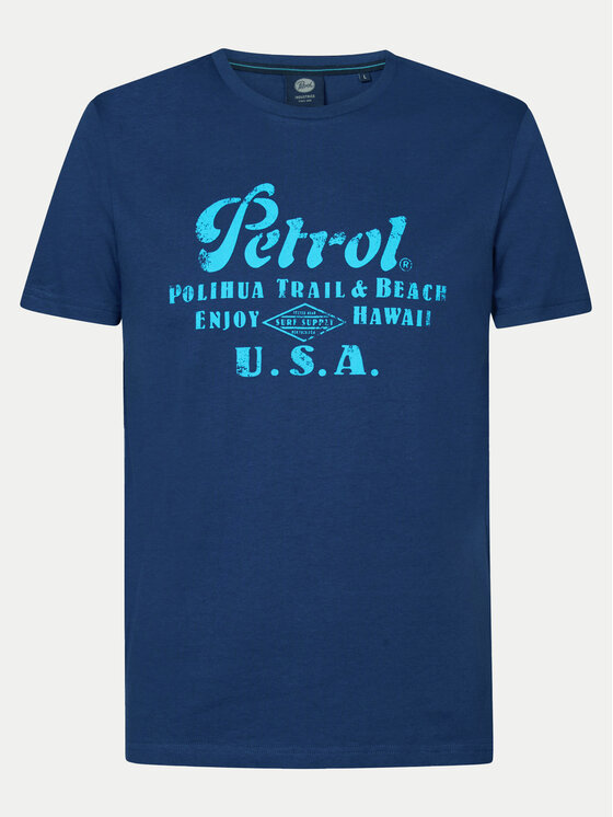 Petrol Industries Petrol Industries Футболка M-1040-TSR600 Голубий Regular Fit