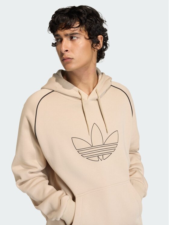 adidas adidas Bluza 159206 Beżowy Loose Fit