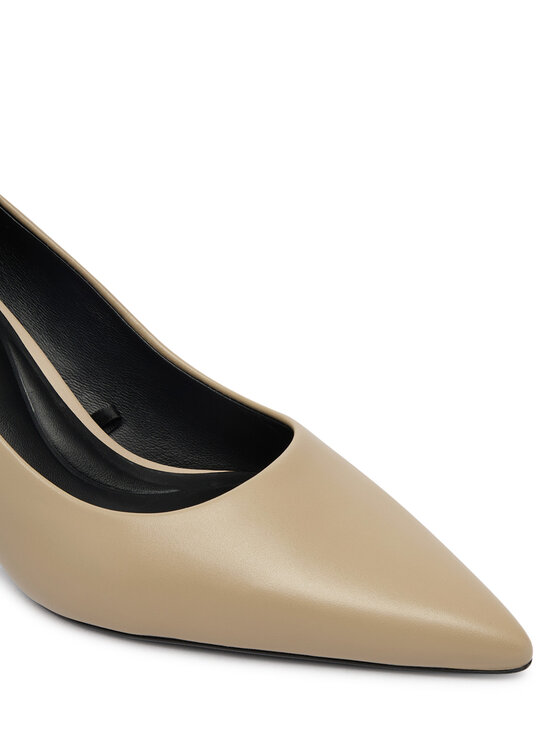 Calvin Klein Calvin Klein Čevlji z visoko peto Ess Stiletto 70 HW0HW02607 Bež