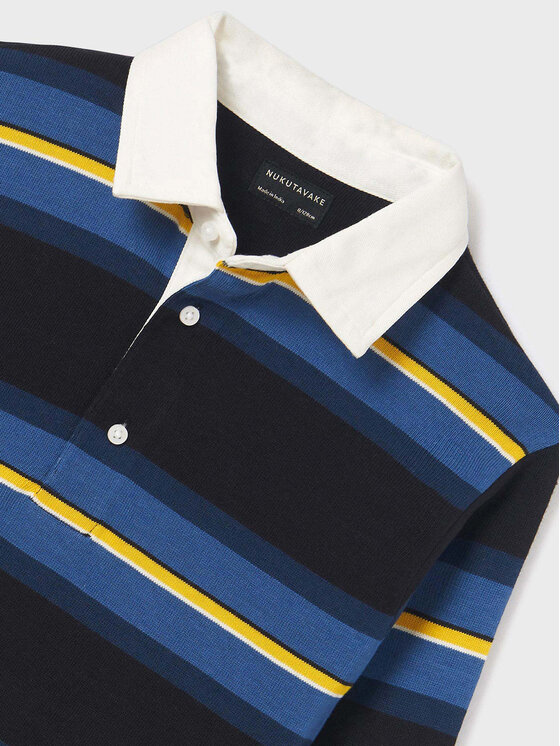 Mayoral Mayoral Polo 7.182 Niebieski Regular Fit