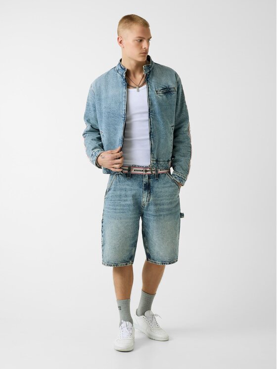 Guess Jeans Guess Jeans Kurtka przejściowa 182495 Niebieski Classic Fit