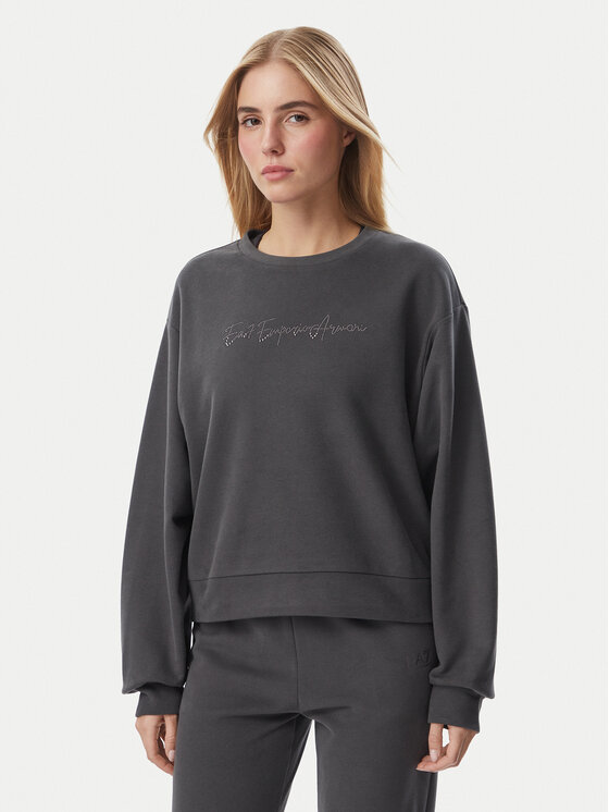 EA7 Emporio Armani EA7 Emporio Armani Tepláková souprava 7W001447 AF20758 U8117 Tmavě šedá Regular Fit
