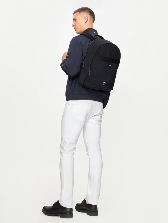 Tommy Hilfiger Tommy Hilfiger Batoh Func Nylon Backpack AM0AM12472 Černá
