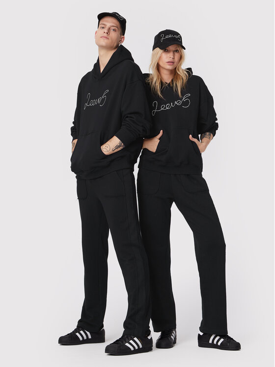 2005 2005 Majica dugih rukava Unisex 2005 X Leeves „2eeve5” Crna Relaxed Fit