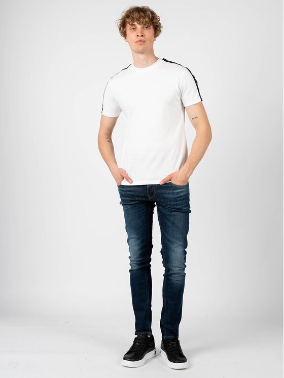 Les Hommes Les Hommes T-Shirt LF224100-0700-1009 | Round neck Λευκό Regular Fit