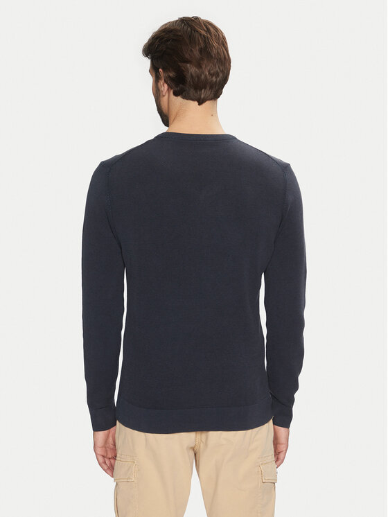 Aeronautica Militare Aeronautica Militare Longsleeve 242MA1512L463 Dunkelblau Regular Fit