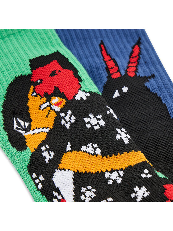 Volcom Volcom Lange Socken Bob Mollema D6332201 Bunt