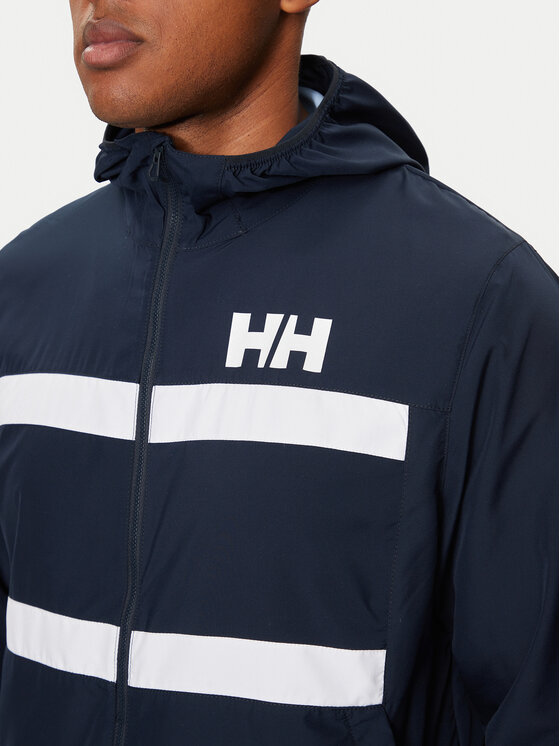 Helly Hansen Helly Hansen Segeljacke Salt Striped Windbreaker Jkt 34453 Dunkelblau Regular Fit