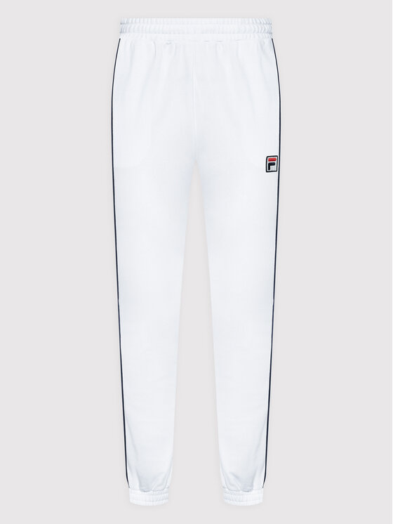 Fila Pantalon jogging Zvolen FAM0087 Blanc Regular Fit Modivo