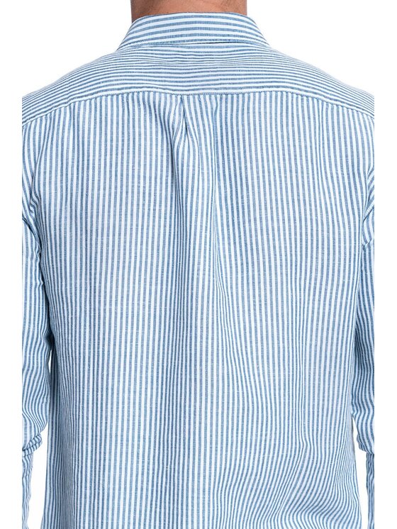 Wrangler Wrangler Camicia LS 1 PKT SHIRT Blu Regular Fit