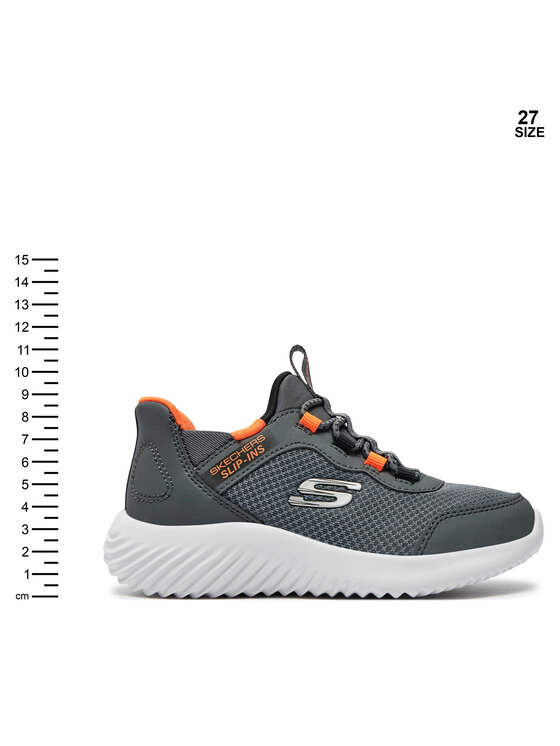Skechers Skechers Sneakersy Bounder-Brisk-Burst 403822L/CCOR Szary