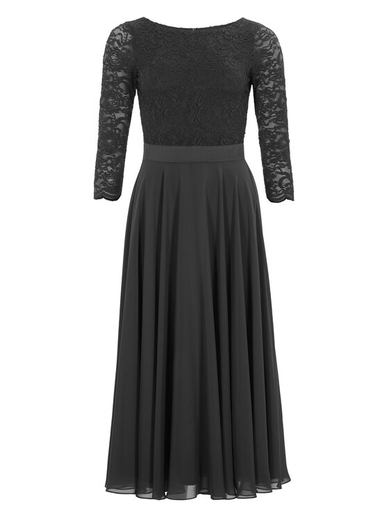 Swing Swing Kokteilinė suknelė 77761710 Juoda Regular Fit