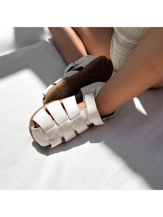 BabyMocs BabyMocs Sandały Little Gardener Sandal' Biały