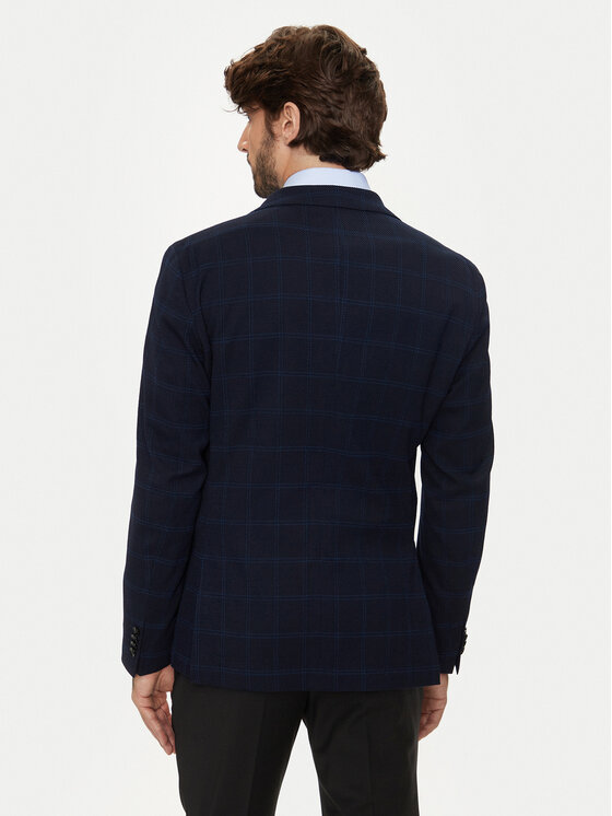 BOSS Boss Marynarka C-Hanry-233 50521630 Granatowy Slim Fit