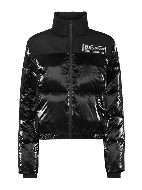 Plein Sport Plein Sport Kurtka bomber 14203 Czarny Regular Fit