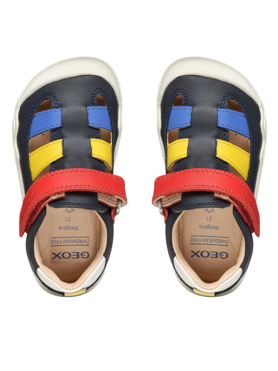 Geox Geox Sandały B Steppieup B555WA 00085 C4243 Granatowy