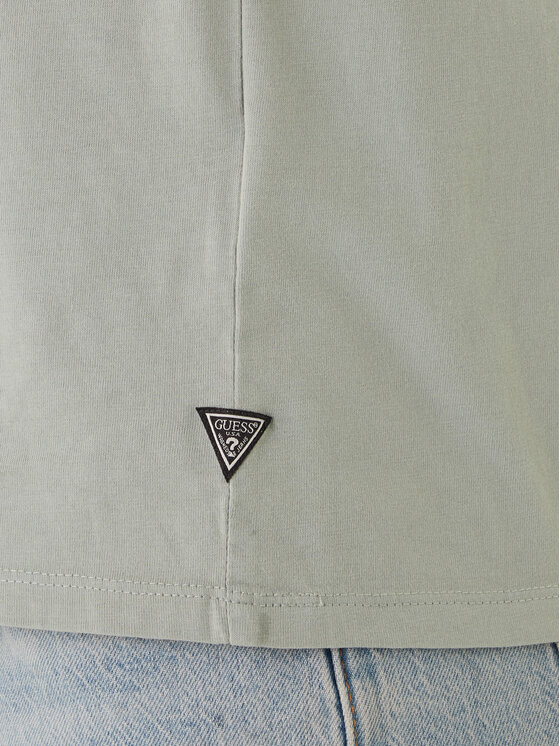 Guess Guess Tricou M6GI27 K3249 Verde Regular Fit