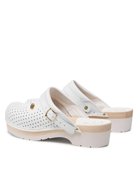 Scholl Scholl Plätud Clog M20078 1065 Valge