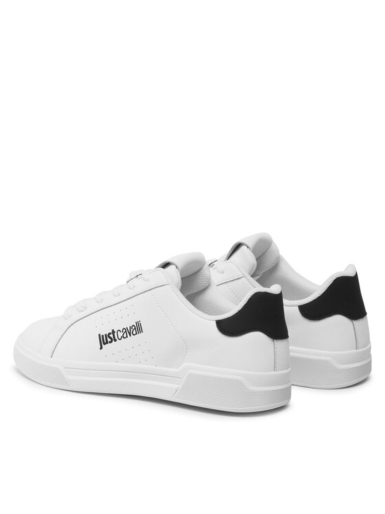 Just Cavalli Just Cavalli Sneakersy 74QB3SB3 Biela