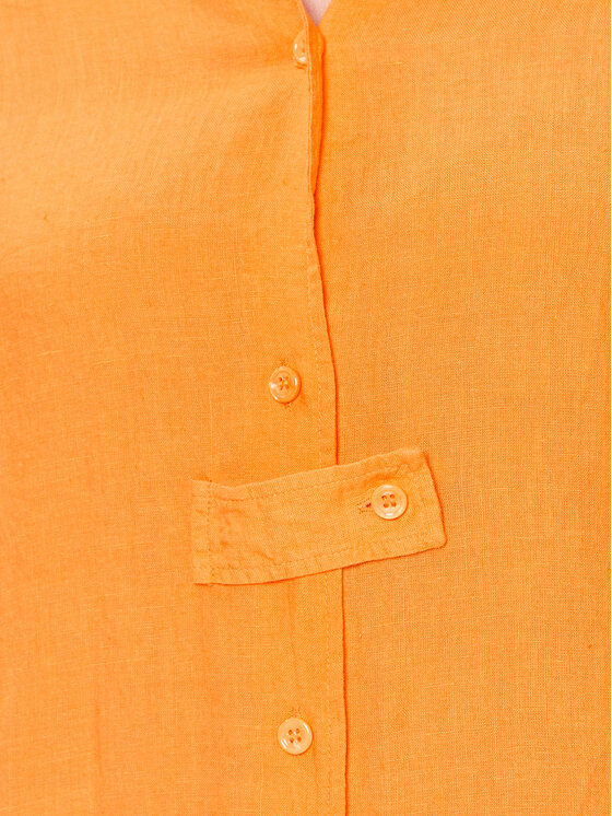 Seidensticker Seidensticker Hemdkleid 60.134909 Orange Regular Fit