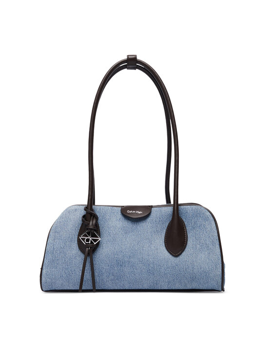 Calvin Klein Calvin Klein Soma Emblem Trio Denim Shoulder Bag LV04F3830G Zils