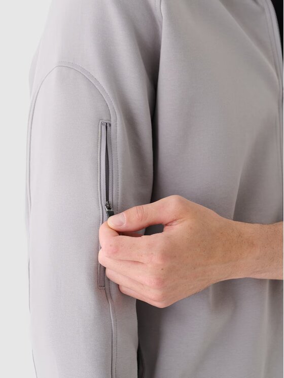 4F 4F Felpa 4FRAW24TSWSM1820-27S Grigio Regular Fit