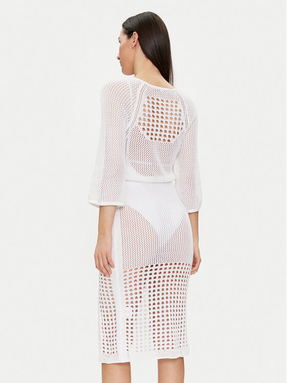 Melissa Odabash Melissa Odabash Vestito da spiaggia Brooke Bianco Regular Fit