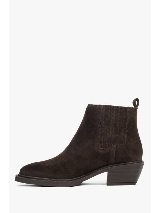 Estro Estro Kovbojské topánky ER00118040 Hnedá