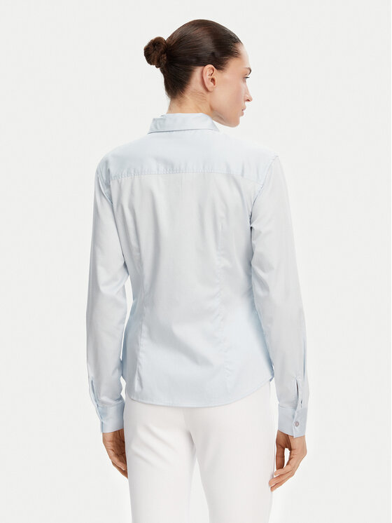 Guess Guess Košeľa W5RH31 WAF10 Modrá Regular Fit