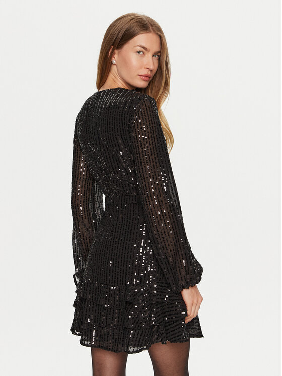 BARDOT BARDOT Koktel haljina 59330DB4 Crna Regular Fit