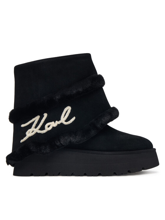 KARL LAGERFELD KARL LAGERFELD Μπότες Χιονιού Skylar KL48652 Μαύρο
