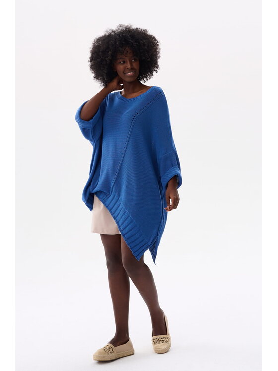 blue shadow blue shadow Sweter Gustti Niebieski Standard Fit